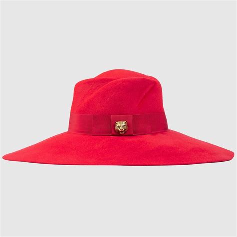 gucci 475938 dylan felt hat|More.